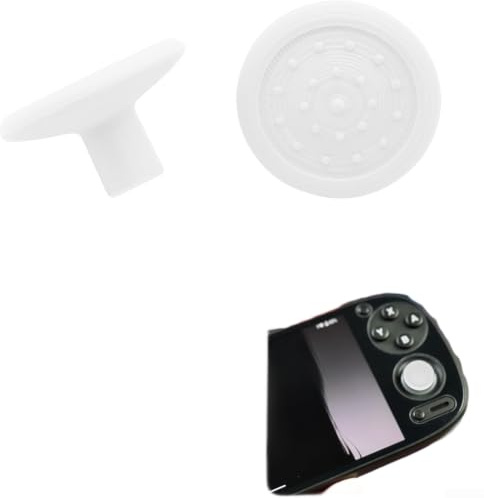 Joystick para bolsillo Retroid 5, antideslizante, perfil elevado, agarre cómodo, accesorios de control de juegos, multicolor, paquete de 2 (blanco)