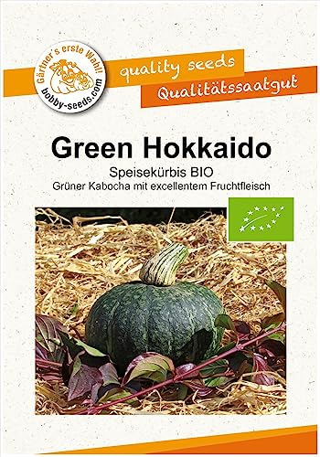 Green Hokkaido BIO Kürbissamen von Bobby-Seeds Portion
