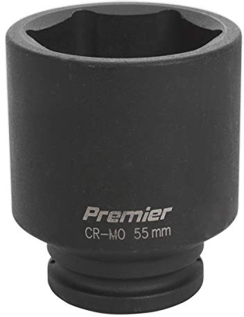 Sealey Is3455D Impact Socket 55Mm Deep 3/4In Sq Drive