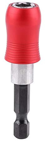 1/4 Supporto per Punte Magnetiche con Codolo Esagonale,Supporto per Punte per Trapano Elettrico, Set di Adattatori per Mandrino, Supporti Magnetici Professionali E Cacciavite Ad Anello