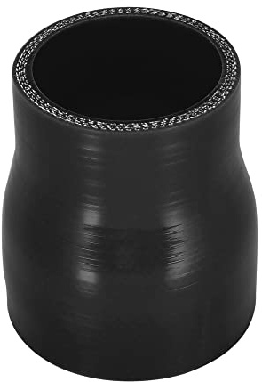 X AUTOHAUX Manguera Recta De Silicona Para Radiador 51-63Mm Id Negra 1Pc | ID 51-63mm, OD 61-73mm, Length 76mm, Thickness 5mm, Temp -60°C~300°C, Para Intercooler, Tubo Acoplador