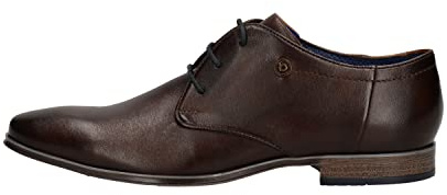 bugatti Morino I, Derby Uomo, Marrone Scuro, 42 EU