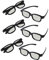 KLKNE Gafas 3D para televisores LG Cinema 3D - 6 pares