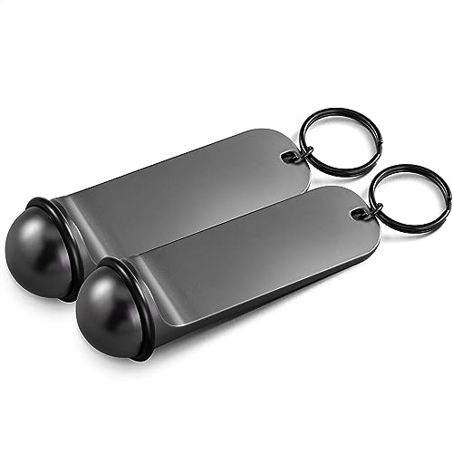 Kerafactum Porte-clés pour hôtel et pension - Aspect élégant - Avec anneau en caoutchouc - 11 cm - Personnalisable