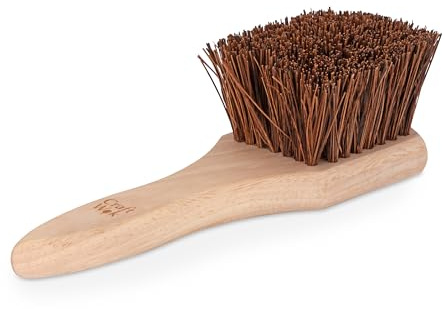 Craft Wok Wooden Square Wok Cleaning Brush/Scrubber / 732W8-F
