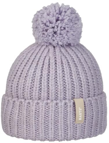 Barts Damen Strickmütze Joansy gefütterte Wintermütze mit Bommel