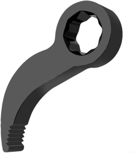 Besttoolifes Crowbar Adapter Head Tools, Compact Pry Bar Wrench Adaptor Head 3/8 Inch Ratchet, Half Shaft Removal Ratcheting Indexing Leverage Tool Fits 3/8 Inch Ratchet Wrecking Bar