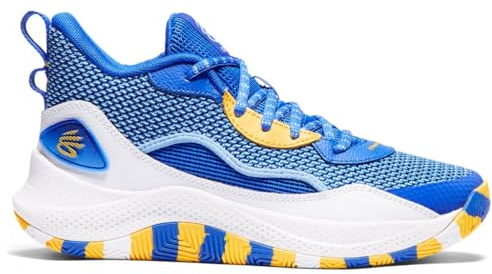 Under Armour Unisex Grade School Curry 3Z 24, (400) Team Royal/White/Taxi, 7, US