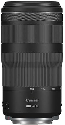 Canon RF Lens 100-400mm F5.6-8 IS USM - Telephoto Zoom Camera Lens Canon EOS R System Compatible (Renewed)