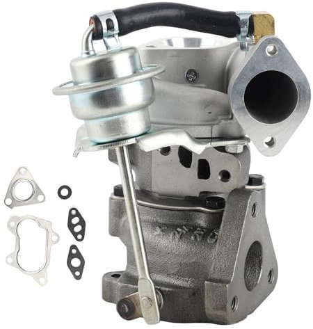 Brilluxa Mini Turbolader RHB31 für kleine Motoren, Kompatibel mit Alto, Schneemobil, Motorrad, ATV, Turbolader, Motorleistungssteigerung