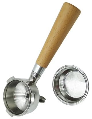 Macchina da caffè da 58 mm con manico in legno per migliorare la preparazione del caffè e design ergonomico
