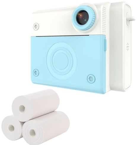 RGYBAO Appareil photo numérique à impression instantanée pour enfants - Jouet thermique pour garçons et filles - Anniversaire