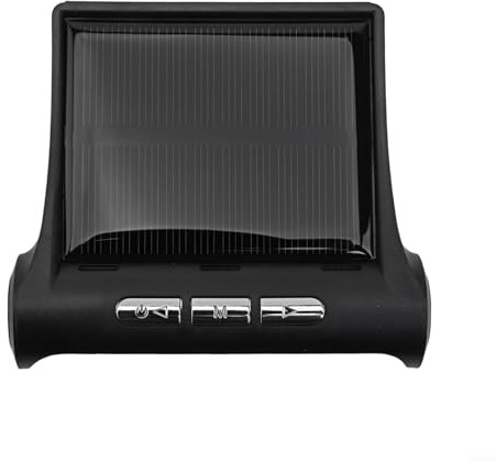Lawnoval Reifendruckkontrollsystem, Solar Wireless Reifendrucküberwachung, klares LCD-Display und Solar-USB-Aufladung, kompatibel mit Autos, SUVs, Anhängern, Vans