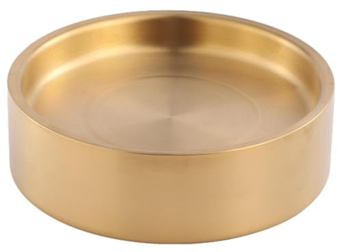 Insalatiera – Contenitore per conservazione del freddo, in acciaio inox, resistente piatto per feste con design isolato, accessorio perfetto per l'intrattenimento all'aperto per bevande, cibo, bar