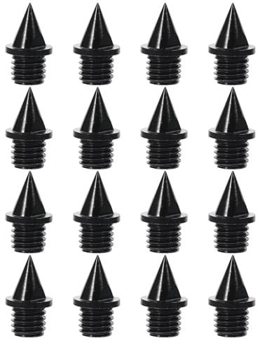 INOOMP Clavos para Zapatillas de Atletismo de Metal, 16 Piezas, Tacos de Pista y Campo para Running Hombre, Accesorios para Zapatillas de Running, Ideales para Carreras de Velocidad