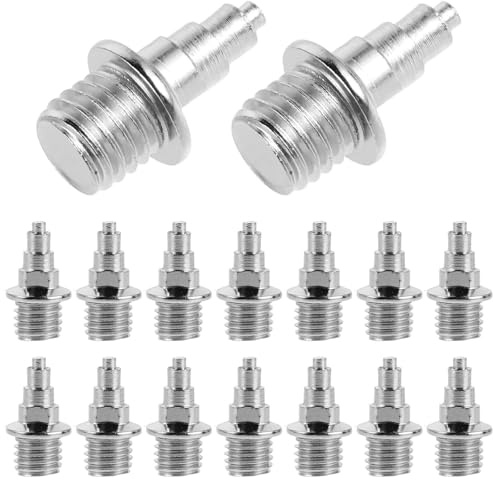 ifundom Clavos Metálicos de 7 MM para Zapatillas de Running, 50 Unidades, Púas Cortas de Acero Inoxidable para Atletismo en Pista y Cross Country, Accesorios para Velocistas y Corredores