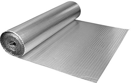 Selbstklebend Wand Isolierung Isolierfolie Dämmfolie Thermofolie Wärmedämmung Strahlt Die Wärme Heizkörpers Thermisch Isoliertapete Wand Isolierende Folie Alu-Blasenfolie Heizkörper-Reflektorfolie (S