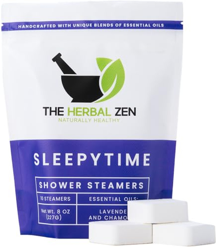Lavender Shower Steamers Aromatherapy with Essential Oils, Made in The USA Shower Bombs, Shower Bomb Aromatherapy, Relaxing Gifts for Women, Spa Day Gifts, Birthday Gifts for Women and Men