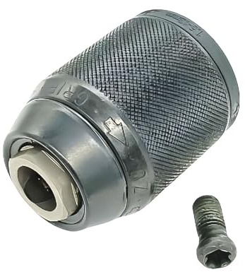 42-66-1006 42-66-2706 Replace for Milwaukee Drill Chuck Parts 42-66-2707 2704-20 2704-22 2804-20 2804-22 2903-20 2903-22 2904-20 1/16-1/2 Clamping Capacity,9/16-18 Mount with 05-88-0019 Screw