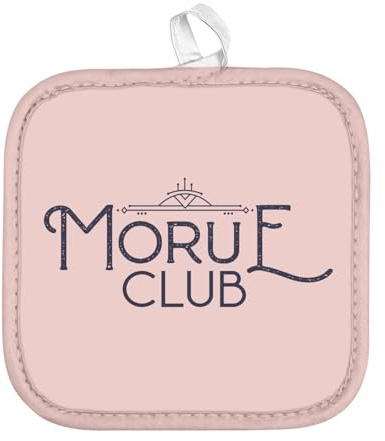 Manique de Cuisine - Morue Club Humour Poisson Brandade - (17 x 17 cm)