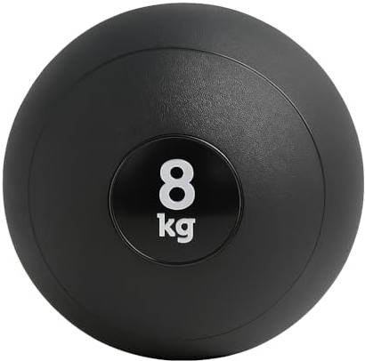 FastlaneGB Slam Ball 4 kg – 10 kg – Médecine ball en caoutchouc durable pour exercices et équipements de fitness – Ballon d'entraînement lesté pour homme et femme – Idéal pour le crossfit, la