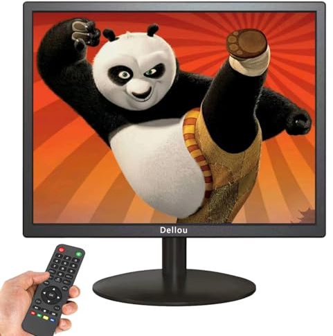 17 pouces Écran d'affichage de surveillance Moniteur CCTV caméra monitor | de Interface multifonctionnelle BNC, HDMI, AV, VGA, USB, PC entrée Moniteur d'ordinateur LCD Monitoring 1280x1024 Full HD