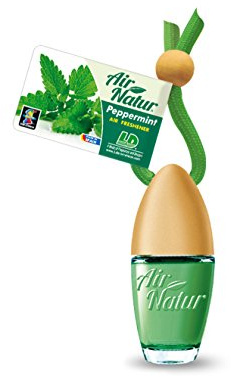 Air Natur 5 Stück Stylische Duftflakons Fürs Auto und Zuhause Autoduft Raumduft Lufterfrischer Peppermint - Pfefferminze