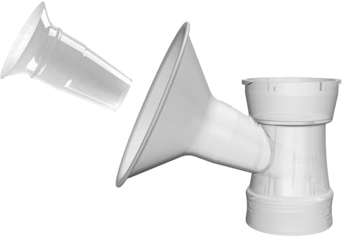 2x Ardo Brustglocke 31 mm mit 2x Brustglocken-Einsatz 28 mm aus Silikon - Zubehör für Ardo Pumpsets zum Abpumpen mit Ardo Milchpumpen