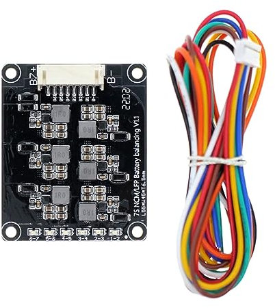 Oadnijuie LithiumBatteryEnergy TransferModule Active Board 1.2A Liion Board Akku ActiveEqualizer BMSBalance Board LithiumBattery Active Board 2S 3S 4S 5S 6S 7S 8S 1.2A Liion Modul