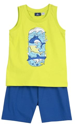 Completo con Canottiera e Pantaloncini Bambini e ragazzi con Stampa di Colorate Grafiche 261