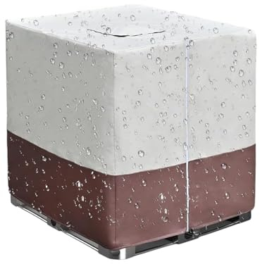 Copertura Della Borsa Del Serbatoio Impermeabile - Protezione Della Barilotto Per Esterni Heavy Duty, Grande Scudo Di Stoccaggio Da Giardino | Attrezzature Durevoli Per La Raccolta Di Acqua Di Pioggia