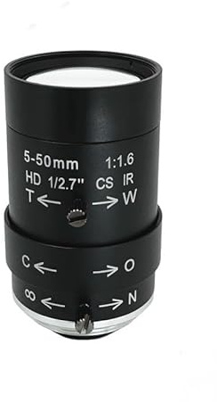 Manuellt zoomobjektiv for industrikameror(5-50mm-2MP)
