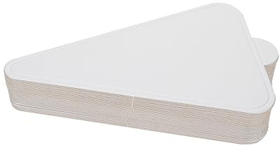 VICASKY 100 Pezzi Vassoi in Cartone per Torta, Basi Sottotorta Rettangolari 118x78 Mm, Supporti Usa e Getta per Dessert e Mousse, Accessori Cucina per Feste e Compleanni, Resistente