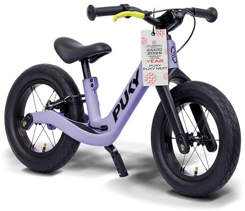 PUKY Next Product of The Year 2025 | Höhenverstellbares Laufrad ab 2 Jahre – 6 | Laufrad ab 3 Jahre | Lauflernrad mit Bremse & Sicherheitslenkergriffen | Balance Bike