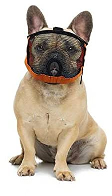 Grande Finale Brachycephaler Maulkorb für Hunde, flaches Gesicht, kurzes Maul, Bulldogge, Mops, Boxer, Shih Tzu, Pekinese. Hergestellt in der EU (L Kopfumfang: 50 – 62 cm)