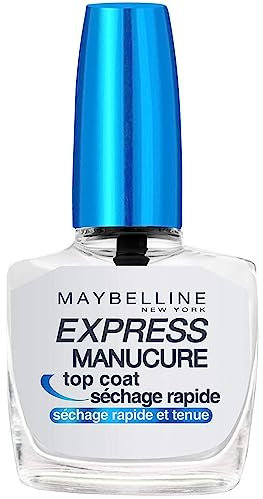 Maybelline New York - Express Manucure - Vernis à Ongles Top Coat Séchage Rapide