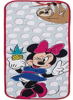 Interbaby Colchoneta Silla Paseo Universal para Verano | Transpirable y Cómoda | Funda Carro Bebe 100% Algodón, 84x34cm, Protectores para Arnés | Funda Silla Paseo Minnie the Craze