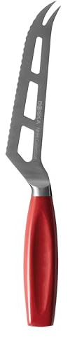 BOSKA Universal Cheese Cutter Red - Professional Cheese Knife - Premium quality - Multi-use - Serreted edge - 140 mm - HACCP Knife - For professional use