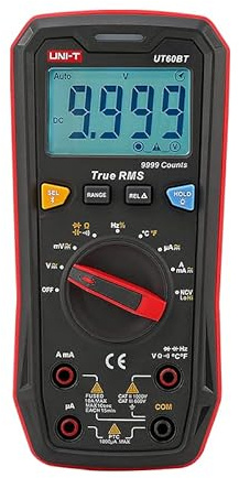 UNI-T UT60S UT60BT UT60EU Smart Digital Multimeter Bluetooth Data Transmission AC DC Voltmeter Capacitance Temperature Tester(UT60BT)