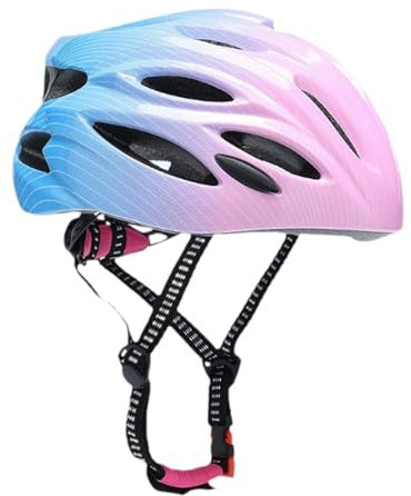 Amagogo Kinder-Fahrradhelm, Kopfbedeckung, Schlagfestigkeit, bequemer, modischer Rennradhelm, Kinderfahrradhelm für Outdoor-Sportarten, Blau