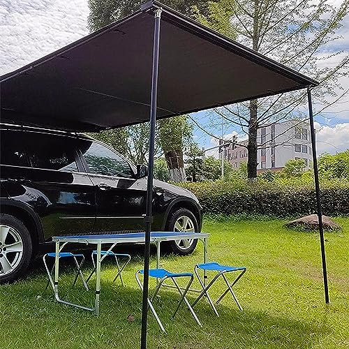Toldo para el Sol para Furgonetas Camper, conversiones de Furgonetas, autocaravanas o caravanas, toldos para automóviles, toldo Lateral Impermeable para el Sol, toldo retráctil extraíble para vehícu