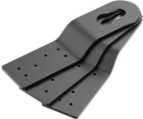 Ancrage anti-chute de toit - 3 clips d'embrayage d'ancrage de sécurité de toit en alliage d'aluminium noir | À utiliser avec des sangles de toit, des ceintures de sécurité, des cordes de sécurité pour