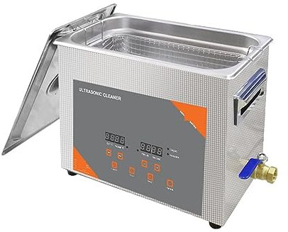 Pulitore ad ultrasuoni, 6L 180W Digitale Pulitore Ad Ultrasuoni Bagno Riscaldato Timer Degas For Disco In Vinile Carburatore Iniettore In Ottone Ricambi Auto Motore,Pulizia profonda