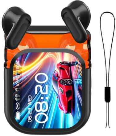 AI Translation Earbuds, Touchscreen blue tooth Headphones, 1pc, Real-Time Translator With App, 144 Languages Wireless Earphones, Noise Reduction Feature, For Travel Business Gym
