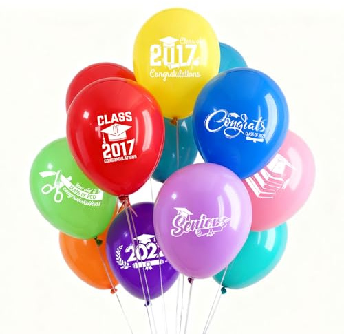 Personalisierte Ballons mit Logo und Text, personalisierbar ab 100 Stück, Erhältlich in Verschiedenen Farben, Ideal für Hochzeiten, Geburtstage, Abschlussfeiern, Weihnachten und Halloween (Stil 3)