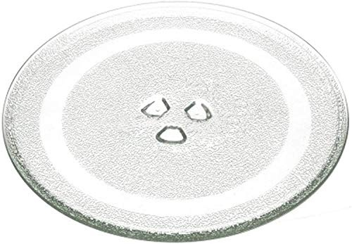 SPARES2GO Universal Glass Turntable Plate for Microwave Oven (284mm)