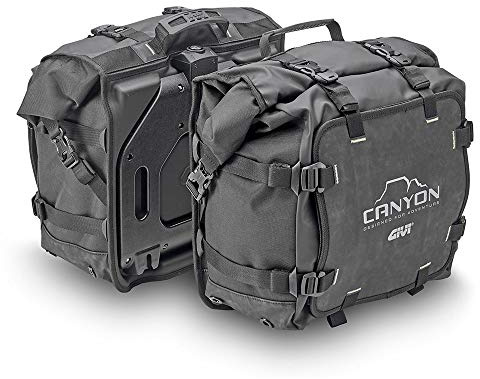Givi Canyon Paar wasserdichte Seitentaschen, Schwarz