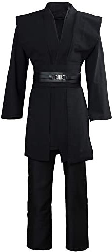 Bichingda Mens Tunic Costume Knight Hooded Robe Tunic Uniform Cosplay Full Set Halloween Costume