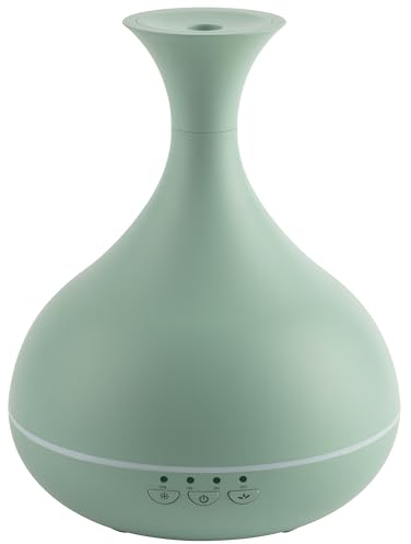 Salter EE7146BLUSTKEU7 Aroma Essential Oil Diffuser - 320ml, Electric Mist Humidifier With Timer, USB Ultrasonic Electric Aromatherapy, Colour Changing LED Lights, Home Aromatic Wellness, Blue