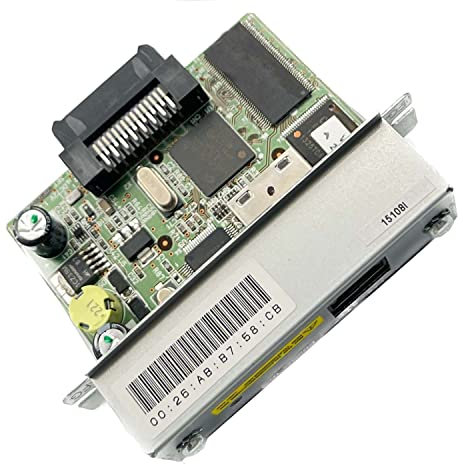 FainWan New Ethernet Interface Compatible with UB-E03 Ethernet Interface Print Server C32C824541 TM-U220PB T81 U288 T88IV (Replaces UB-E02) Version.B